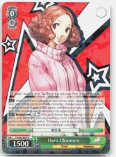 Haru Okumura Rare Foil Persona 5 Weiss Schwarz P5/S45-E029 R NM