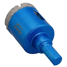 1-1/4 Inch Diamond Core Drill Bits Brazed Hole Saw with Pilot Triangle Shank