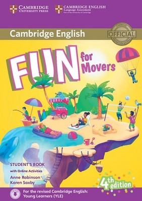 Fun for Movers. Student's Book with audio with online activities. 4th Edition An