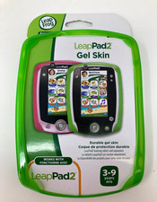 LeapFrog LeapPad 2 Gel Skin, Green Protective Cover 2013 NOS