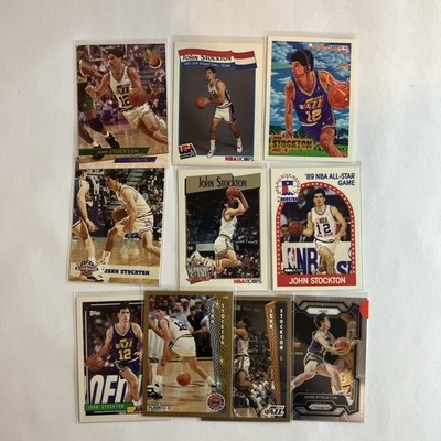 Utah Jazz 10 Card Team Lot NBA Basketball Cards Collection