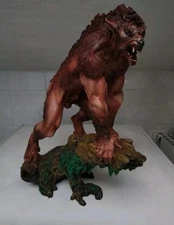 Lupo Mannaro Americano A Londra Statua 1/6 34 Cm Precolorata