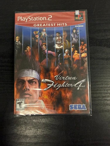 Virtua Fighter 4 Greatest Hits Sega Sony Playstation 2 PS2 BRAND NEW SEALED! - Picture 1 of 4