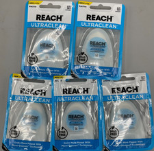 REACH Ultraclean Dental Floss Mint 30 Yards Pack of 5 