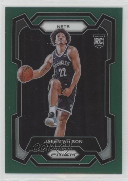 2023-24 Panini Prizm Green Prizm Jalen Wilson #128 18n9