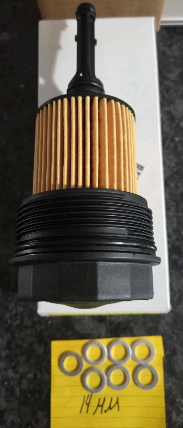 Genuine OEM Acura NSX Oil Filter Cartridge Filter w/Gaskets 2017-22 NEW SEALED