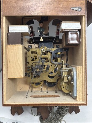 Black Forest Cuckoo Clock Edelweiss Fröhliche
