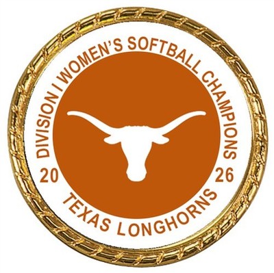 Tribute Coin Texas Longhorns 2026 Women's Softball Champions Back To Back