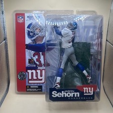 McFARLANE SPORTS PICKS NFL SERIES 4 NY GIANTS CB JASON SEHORN RED SOCKS