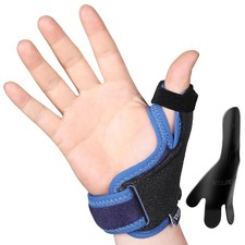 Thumb Wrist Support Brace, CMC Thumb Spica Splint for Arthritis Pain, De Quer...