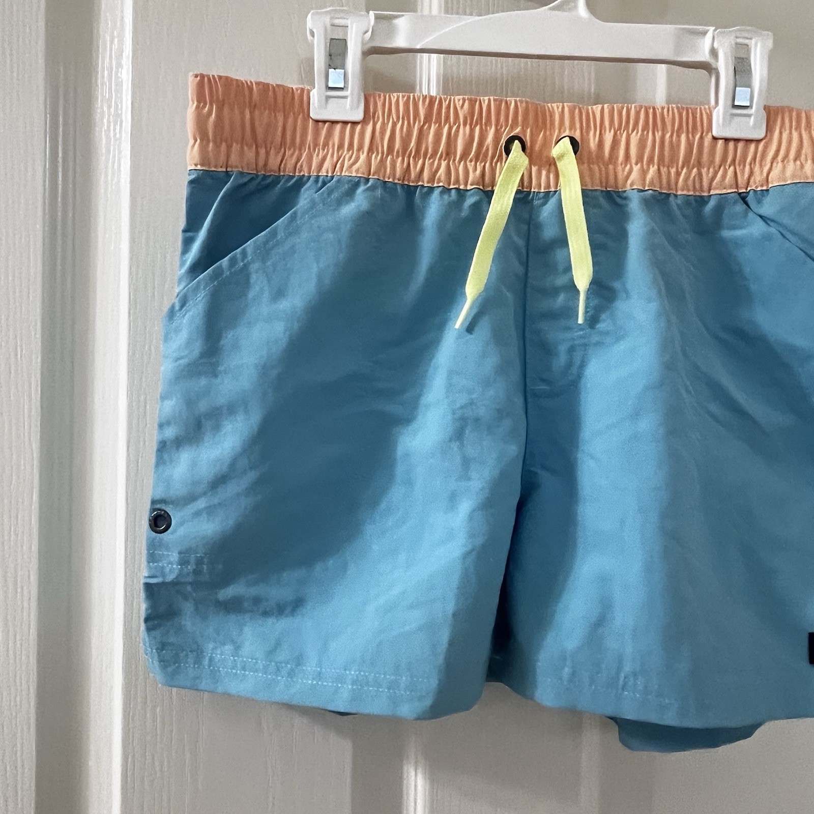 Patagonia Girls Costa Rica Baggies Shorts Iggy Blue 3" Inseam Size XXL 16-18 NWT thumbnail 2