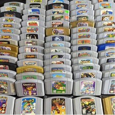 Golden EYE 007 Mario Kart 64 Cart Games For N...