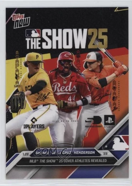 2024 Now Off-Season Paul Skenes Elly De La Cruz Gunnar Henderson Rookie RC