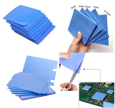 Thermal Pad GPU CPU Heatsink Cooling Conductive Silicone Pads Pre-cut option lot