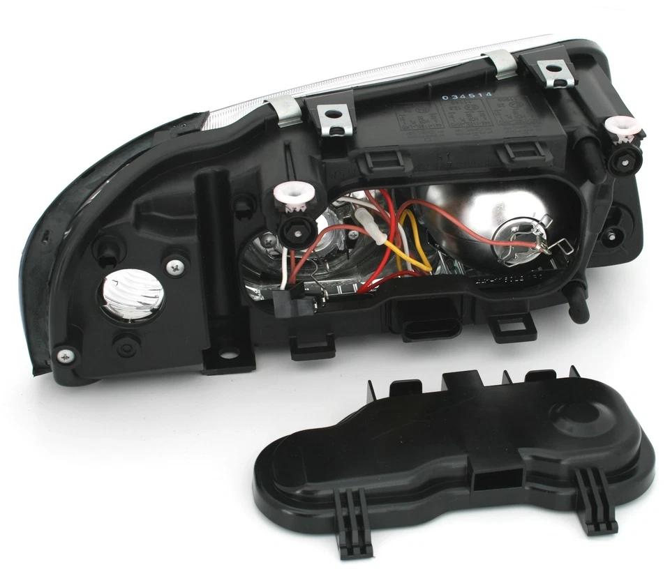 Scheinwerfer Set Klarglas für Audi A3 8L 8L1 Facelift 2000-03 Xenon OPTIK Linse - Bild 2 von 4