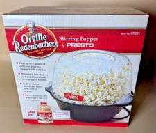 Orville Redenbacher's Stirring Popper by Presto 05201 NEW in Sealed Box