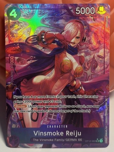 Vinsmoke Reiju OP12-063 Alt Art