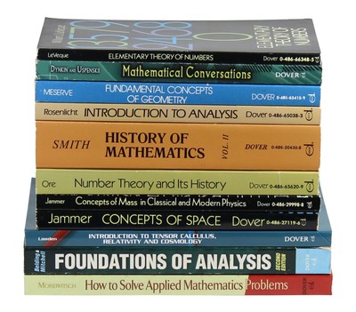 Lot of 11 Dover Math Paperbacks Mathematics Calculus Geometry Numbers Analysis