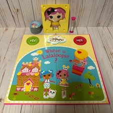 Where Is Lalaloopsy Game With Plush Doll Tiles Timer & Board No Instructions