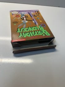 Bugs Bunny Birthday Blowout Complete CIB Nintendo NES Game Box Manual Free Ship!
