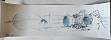 Rare French Comic Artist Enki Bilal 1988 Plate Signed Lithograph