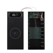 16 Slots 18650 Wireless Free Charge Power Bank Case Shell Box DIY Fast Charge q