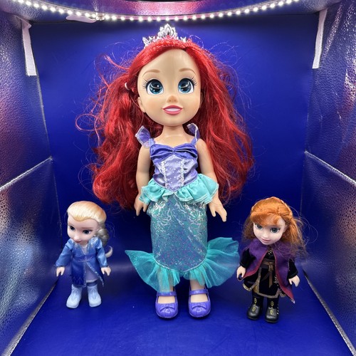 Disney Princess My Friend Ariel Doll 14" Tall plus 2 smaller figures! - Picture 1 of 4