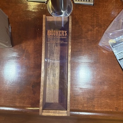 Booker's Uncut & Unfiltered Small Batch Bourbon Whiskey Collection Wood Box