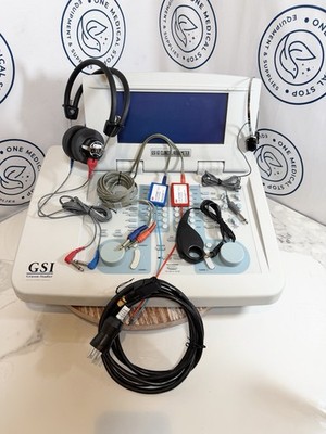 GSI 61 Clinical Audiometer (Headphones & Inserts) w/ New Calibration Certificate
