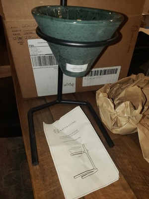 New Nativa Living Adjustable Height Stand Pour-over Coffee Dripper Retails 150$