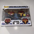 Funko Pop! Vinyl: Star Wars Darth Maul & Gar Saxon 2 Pack Target Con Exclusive