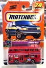 Matchbox London Bus in Red 74/100