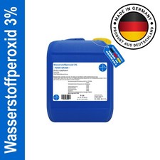 Wasserstoffperoxid 3% -FOOD GRADE- 5 Ltr. - 80 Ltr. Pharmazentralnummer16569647