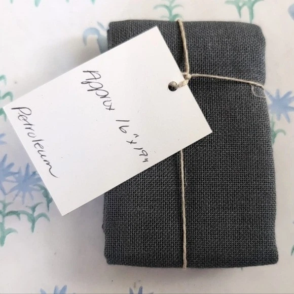 The Primitive Hare Rainbow Collection 30 Ct Lino NUEVO Gris Petróleo Teñido a Mano Foto 2 de 2