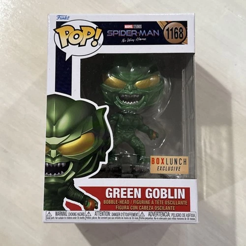 Funko POP: GREEN GOBLIN #1168 Spider-man: No Way Home  BoxLunch Exclusive