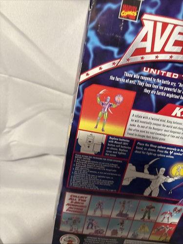 Marvel Comics The Avengers United They Stand KANG Toybiz Action Figure 1999 VTG - Afbeelding 16 van 24