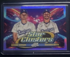 Topps Cosmic Chrome Stars in the Night STN-17 Shohei Ohtani Dodgers 2025
