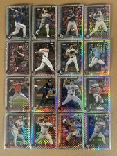 2025 Topps Chrome Update - Lot of 16 Xfractor Parallel Rookie Cards