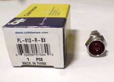 Cole Hersee PL-612-R-BX Red LED Pilot Light
