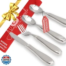 Weighted silverware for hand tremors for Parkinsons, Arthritis | 