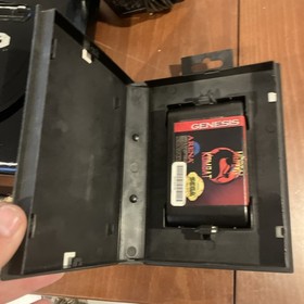 Sega Genesis Model 1 W/ 2 Controller + 3 Games Mortal Kombat NBA Jam WWF Tested