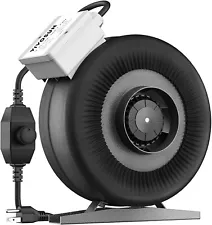 Vivosun Z4 - 4 Inch Inline Duct Fan 203 CFM with Variable Speed Controller