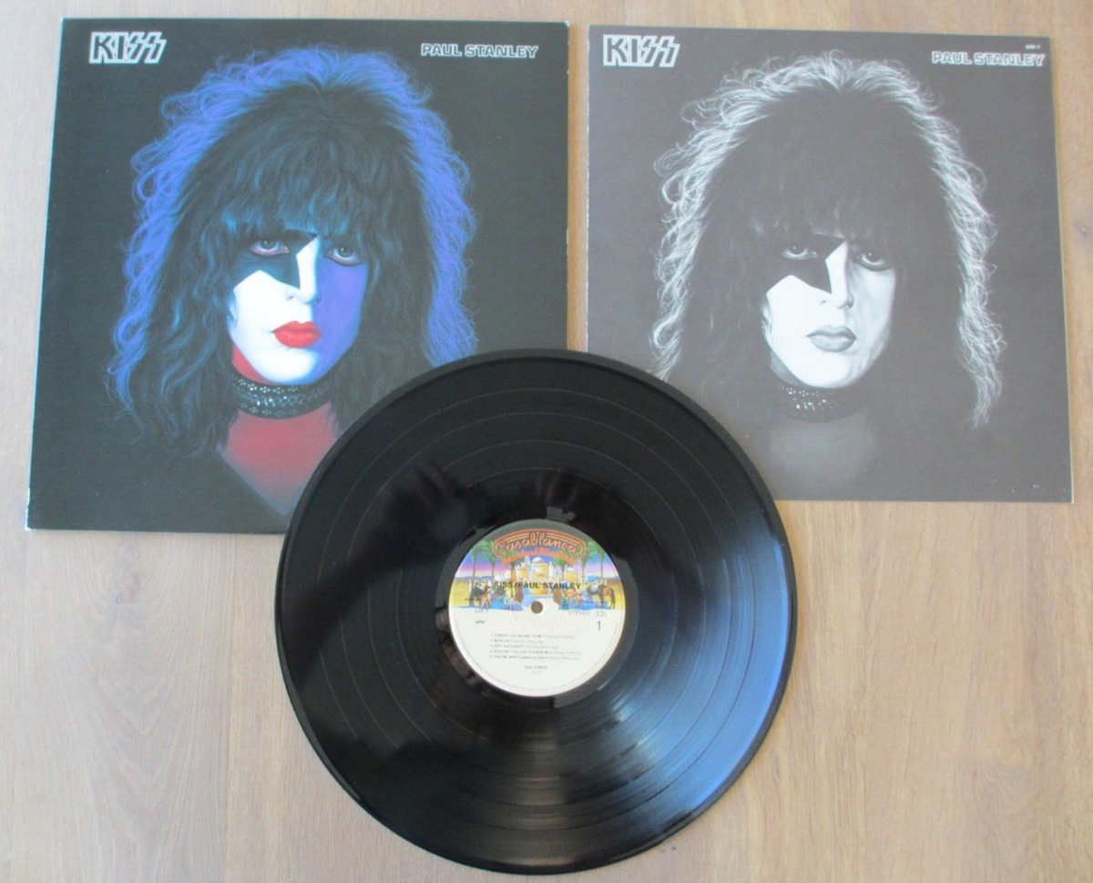 KISS- PAUL STANLEY LP ORIGINAL 1980 JAPAN VINYL RECORD POLYSTAR 