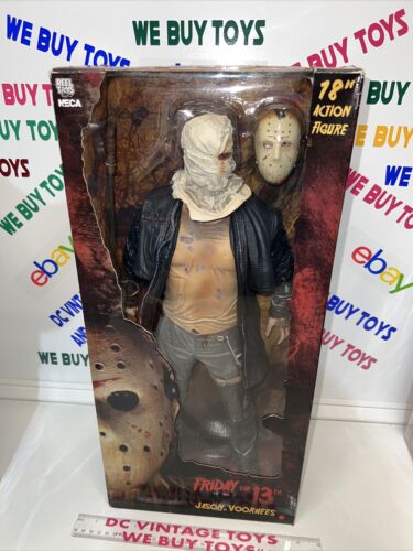 Figurine articulée Friday the 13th Jason Voorhees 18 pouces NECA Reel Toys SCELLÉE  - Photo 1/12