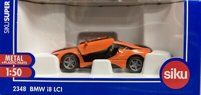 Siku 2348 BMW i8 LCI Sports Car 1/50 Die-cast New MIB