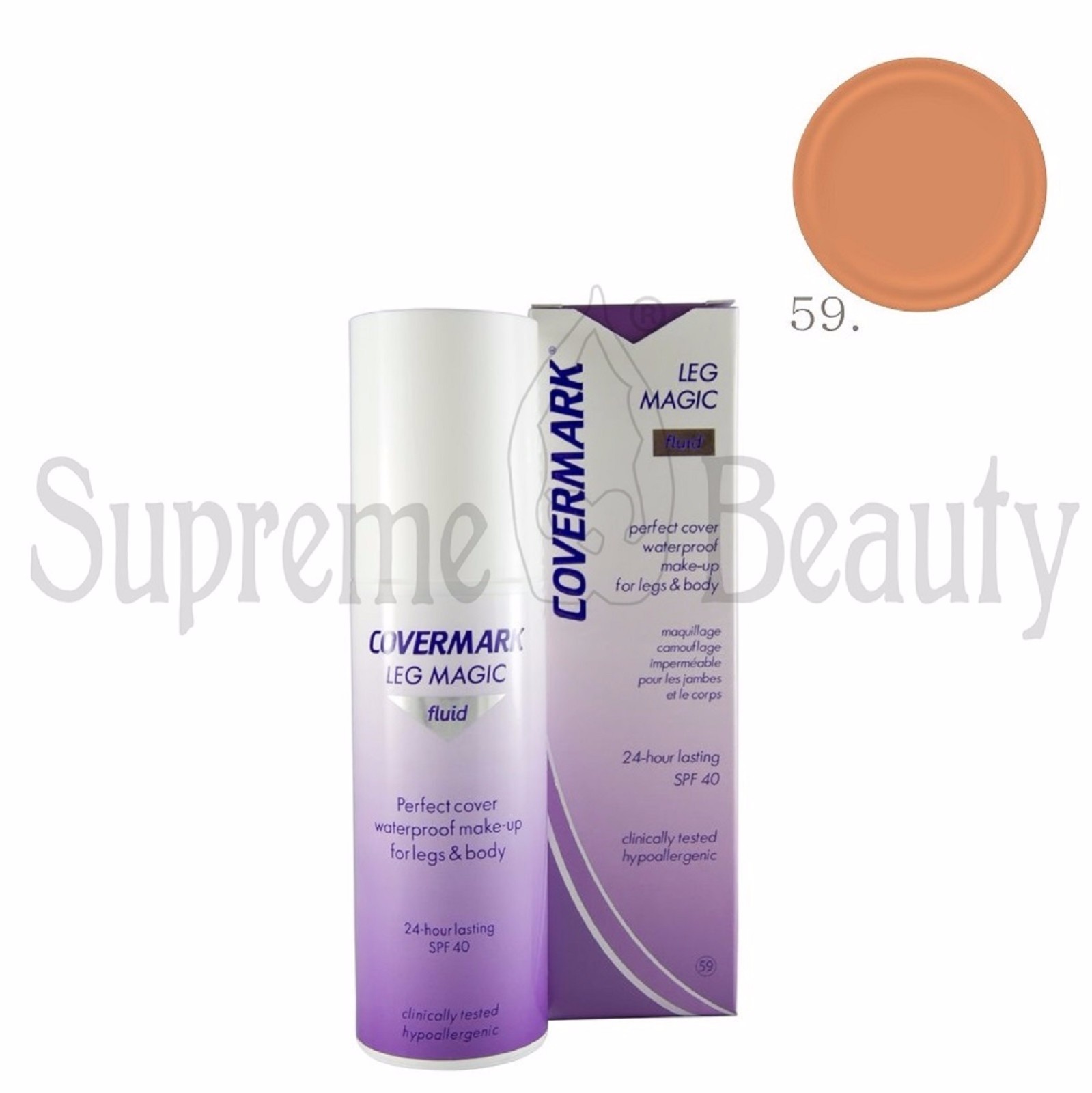 COVERMARK LEG MAGIC FLUID CAMOUFLAGE PER INESTETISMI CORPO COLORE 59 75 ML