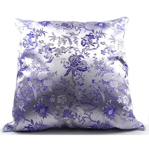 Kissenbezüge Hülle Seide Sofa Deko Kissen Reißverschluss 45 x 45 cm - Bild 3 von 12