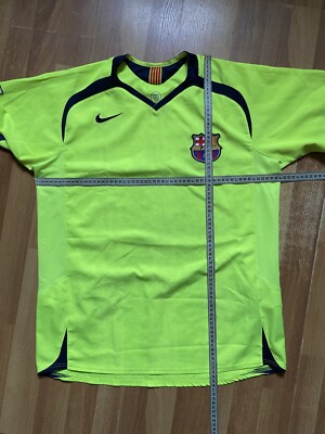 えい　再 NIKE FCバルセロナ 05/06 ユニフォーム アウェイ 半袖 #10