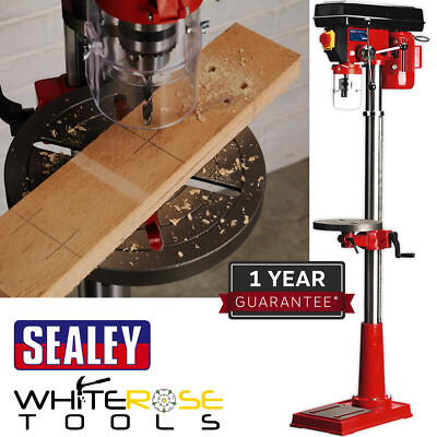 Sealey Säule Bohrer Boden 12-Gang 1500 mm Höhe 370 W/230 V