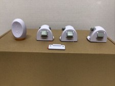 Safety 1st - Locks , Parts And A Key for Adhesive Magnetic Lock System - White